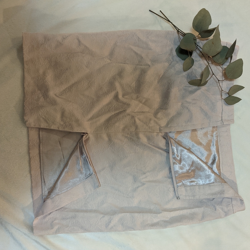 Dusky Pink Dress Skirt Size 10 - Picture 4 of 7
